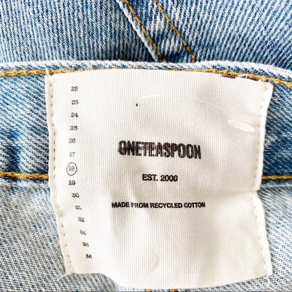 Free People OneTeaspoon Hollywood dip dye Frankies Cutoff Shorts - Picture 7 of 14